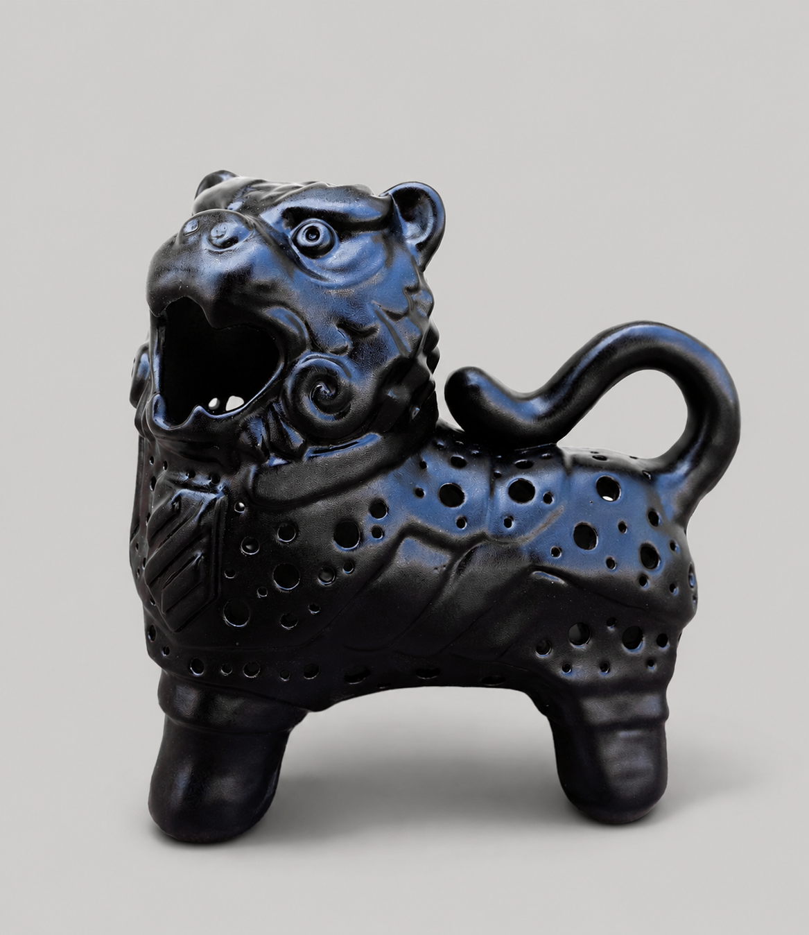 Ceramic Lamp “Lembyk. Tiger”