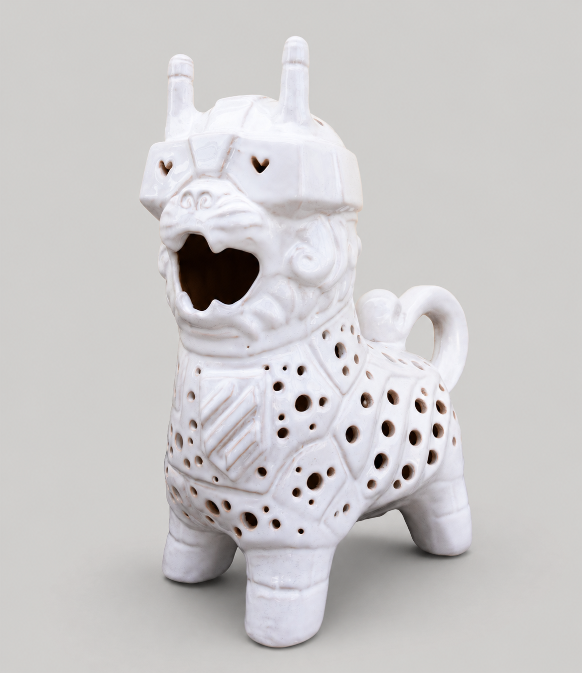 Ceramic Lamp “Lembyk. Lion FPV”