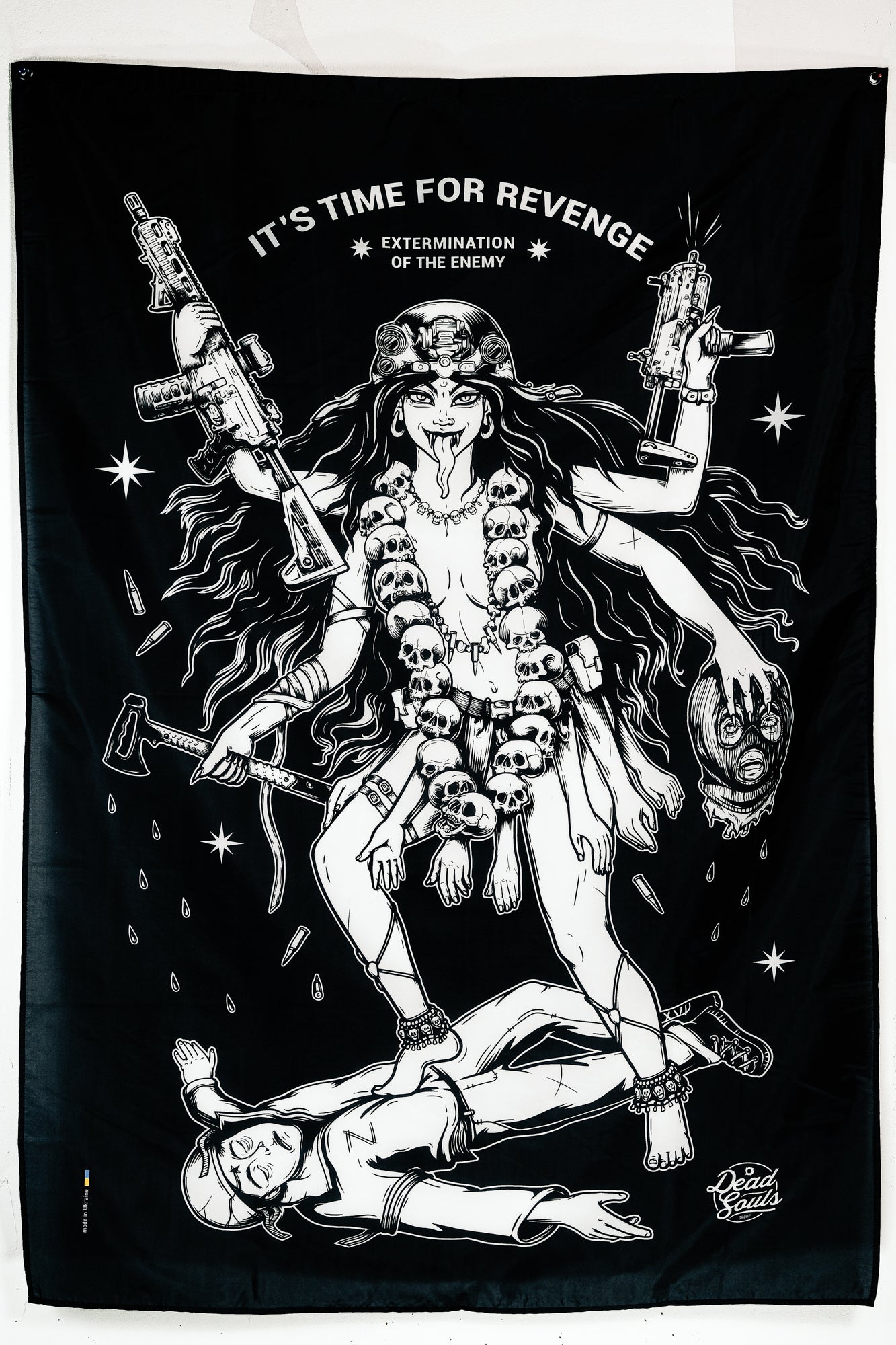 Flag «KALI» from Dead Souls Group